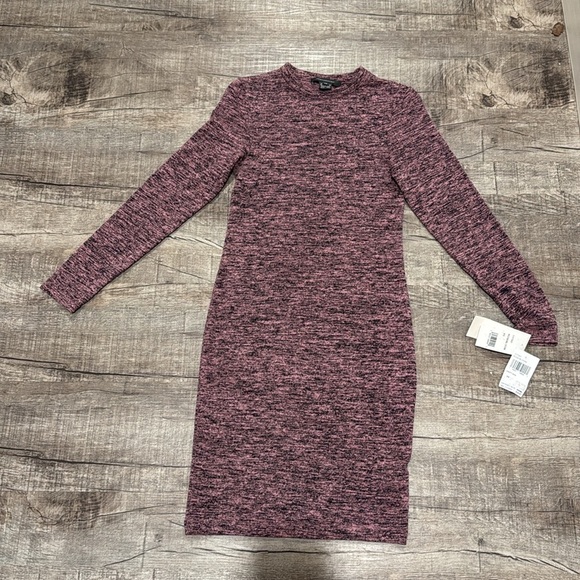 NWT!! French Connection - Womens Knit Above Knee Sweater Dress - Rosebloom - XS - Picture 3 of 9
